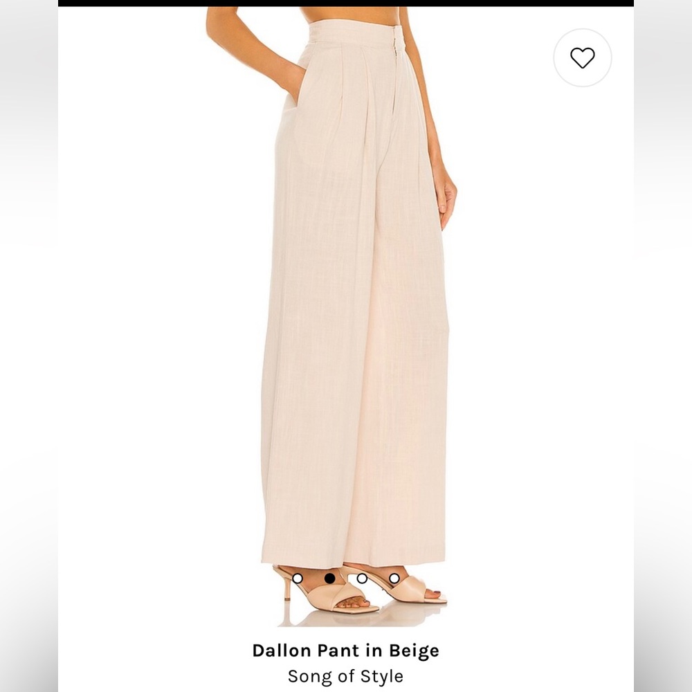 Song of Style Dallon Pant in Beige. Sold out online!!!!!